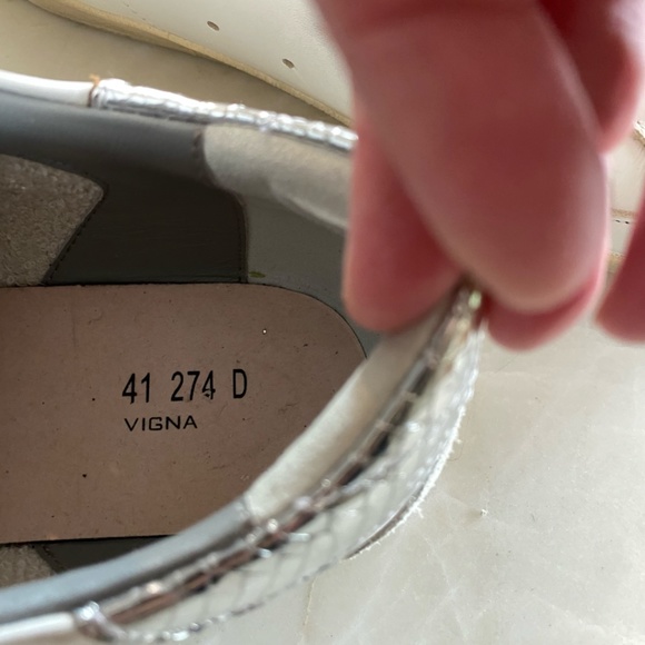 Golden Goose GGBD Super-Star Unisex White Silver 41 EUC/New? - Picture 8 of 11